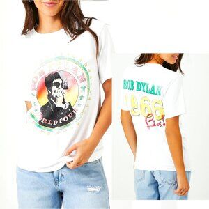 Bob Dylan Prince Peter Collection World Tour 1966 rock Official T-Shirt M NWT
